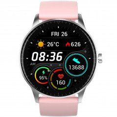 Smartwatch - Denver Smartwatch med fitnessfunktioner och hjärtfrekvens-sensor