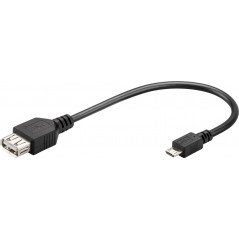 Micro-USB/USB-A OTG Höghastighets Kabel