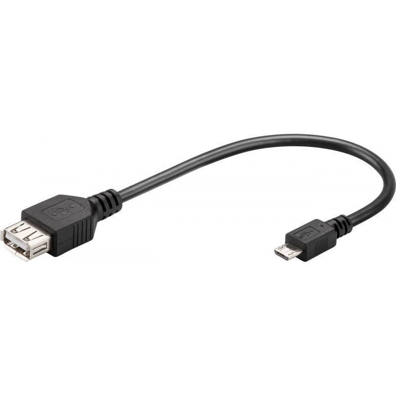 USB cable USB micro - Micro-USB/USB-A OTG Höghastighets Kabel