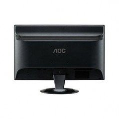 Brugte computerskærme - AOC 23.6" LED-skärm (beg med märke skärm)