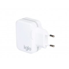 iiglo universel oplader til telefoner og tablets USB-A med Quick Charge 3.0, 18W