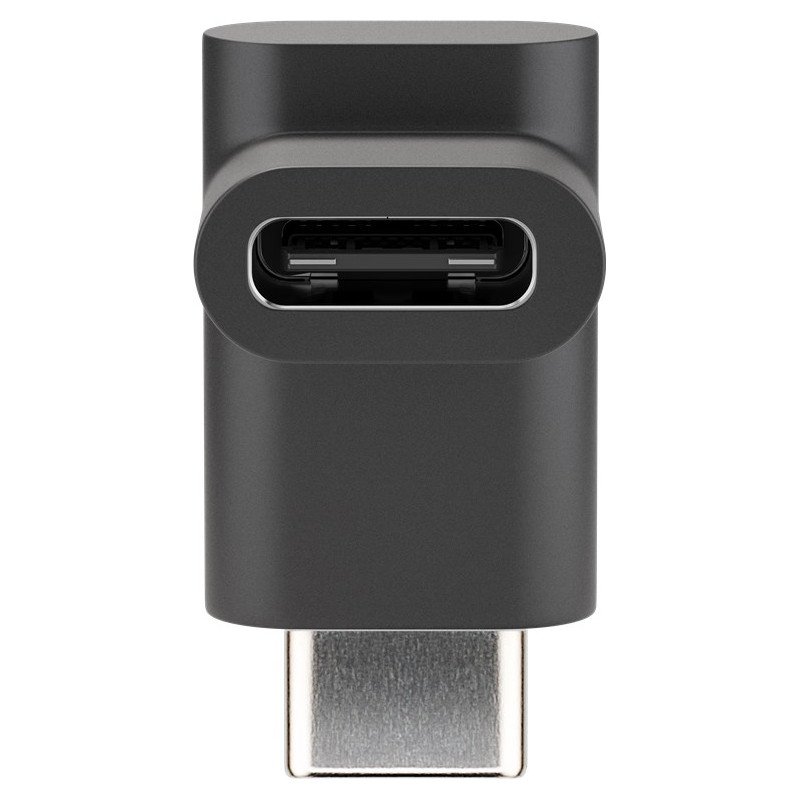USB adapter - Goobay vinklad USB-C till USB-C adapter