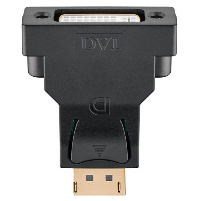 Skærmkabel & skærmadapter - DisplayPort till DVI-adapter