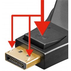DisplayPort till DVI-adapter