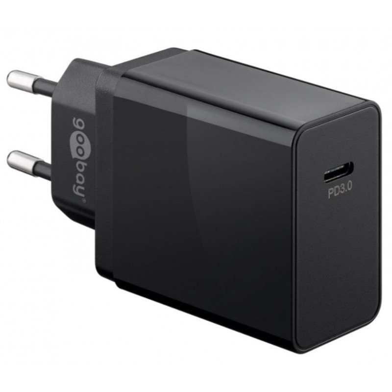 Laddare och kablar - Strömadapter med USB-C PD (Power Delivery) 25W, snabbladdning