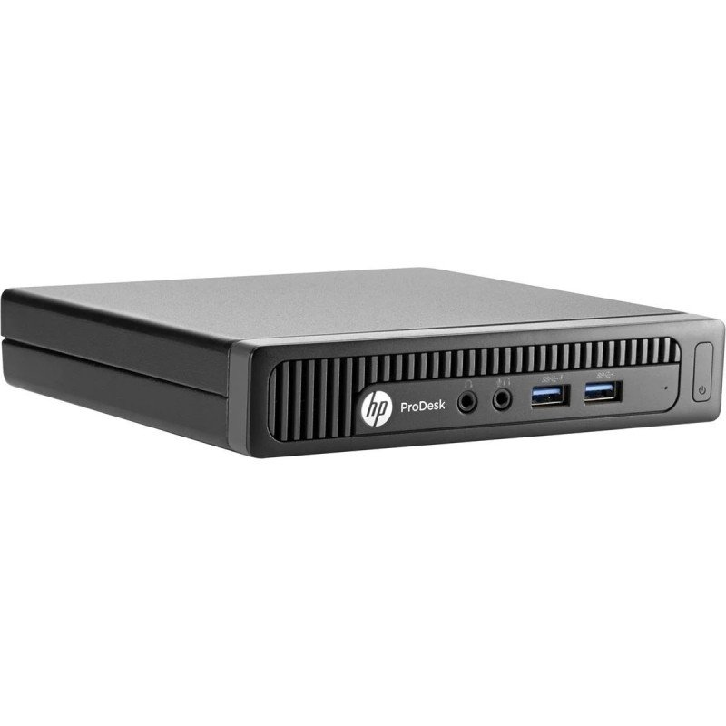Brugt stationær computer - HP ProDesk 600 G1 Mini i5 8GB 128SSD (beg)