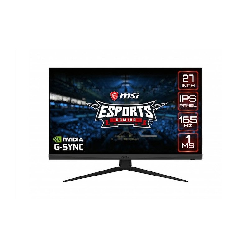 Gaming-skærm - MSI Optix G273 27" 165 Hz IPS eSport-skärm