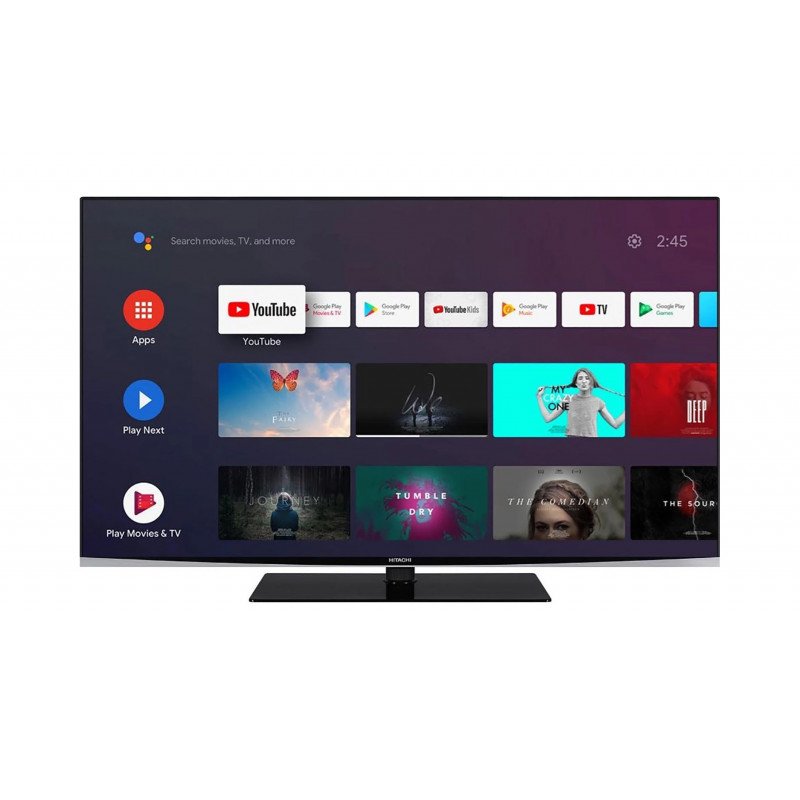 TV-apparater - Hitachi 55-tums Smart-TV UHD 4K med Android