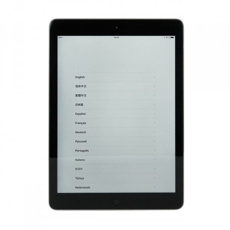 Brugte tablets - iPad Air 16GB Space Grey (beg med väldigt låg batteritid)