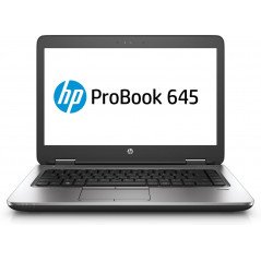 HP ProBook 645 G3 A6 PRO 8GB 128 SSD (beg med nyskick insida)