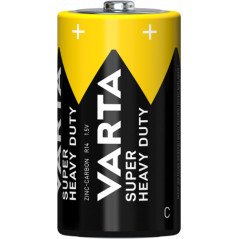 Varta Super Heavy Duty C-batterier R14 2-pack