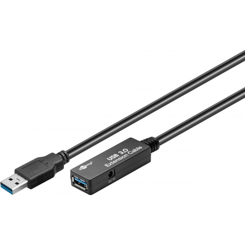 USB-kablar & USB-hubb - Aktiv USB 3.0-förlängningskabel 5M