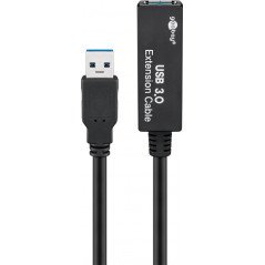USB-kabel og USB-hubb - Aktivt USB 3.0-forlængerkabel 5M