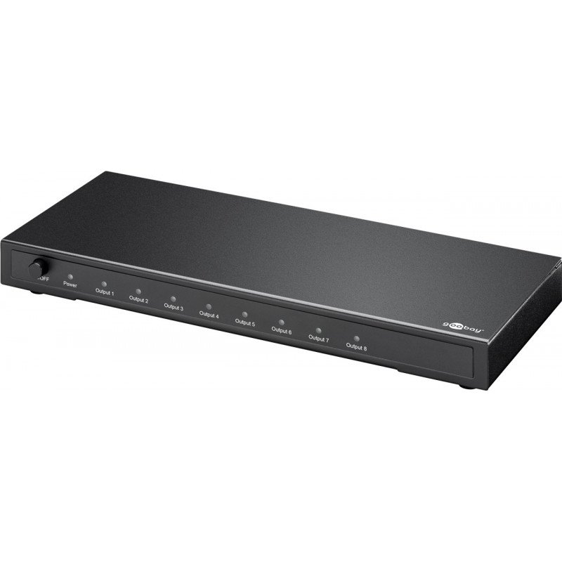 Skærmkabel & skærmadapter - HDMI-splitter 1-till-8, 4K 30Hz