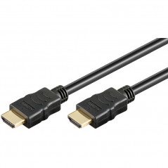 HDMI-kabel med stöd för 4K 3D i olika längder (beg)