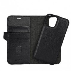 Buffalo magnetisk 2-i-1-pungetui i ægte læder til iPhone 12/12 Pro