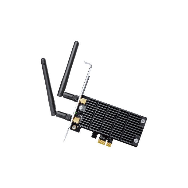 Trådlösa nätverkskort - TP-Link T6E trådlöst PCI-E nätverkskort med Dual Band (Full/Low bracket)