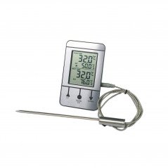 Digital stektermometer med timer och larm