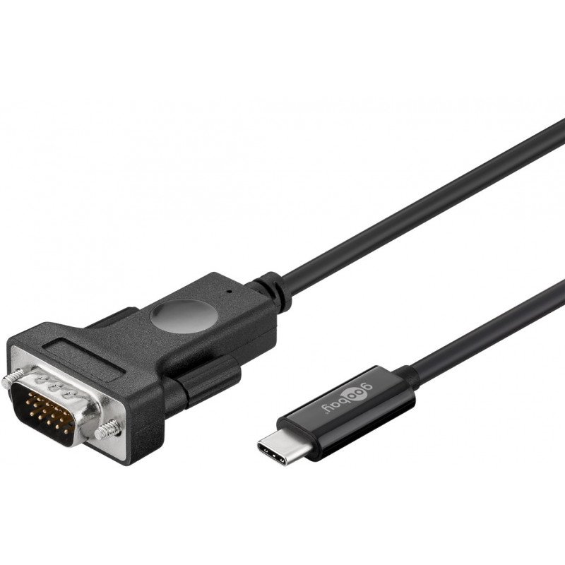 USB-C skærmadapter - Goobay USB-C till VGA-kabel, 1.8 m