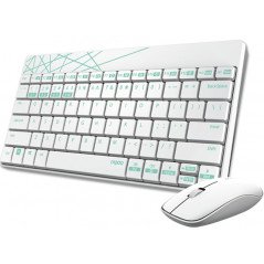 Trådløse tastaturer - Rapoo 8000M trådlöst tangentbord och mus (bluetooth + USB)