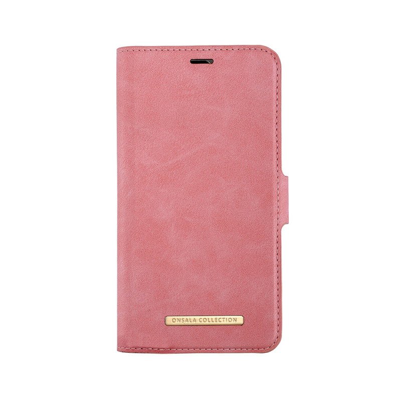 iPhone 12 - Onsala Magnetic Plånboksfodral 2-i-1 till iPhone 12 / 12 Pro Dusty Pink