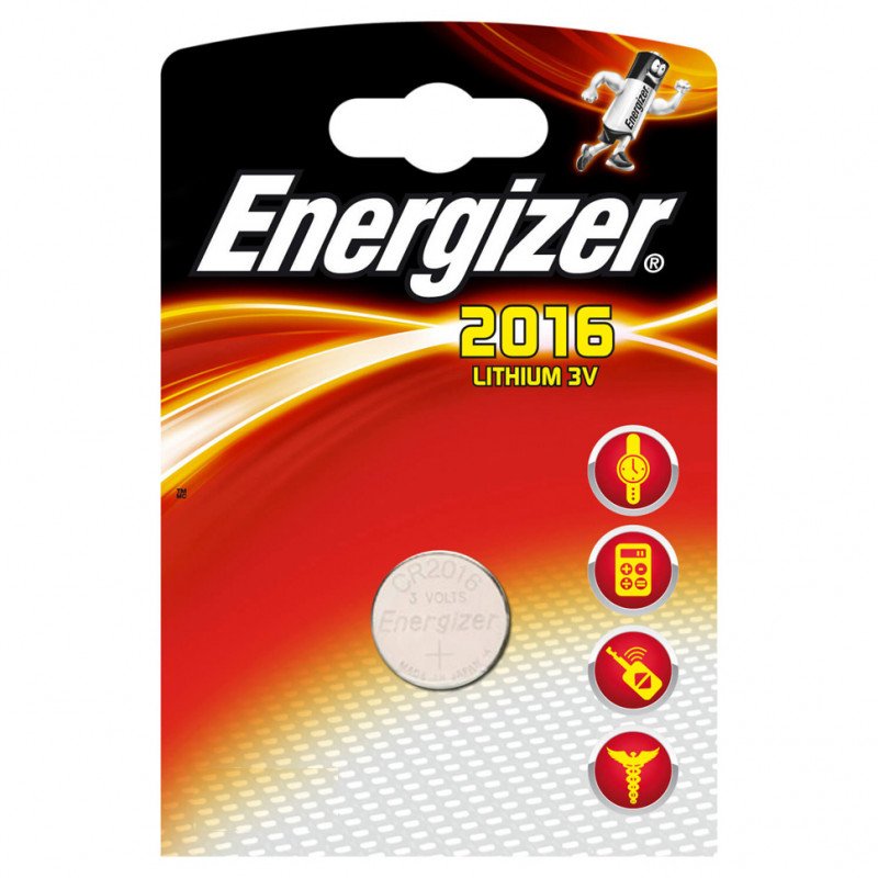 Electrical accessories - Energizer CR2016 litiumbatteri