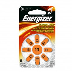 Energizer ZA13 hörapparatsbatteri 8-pack