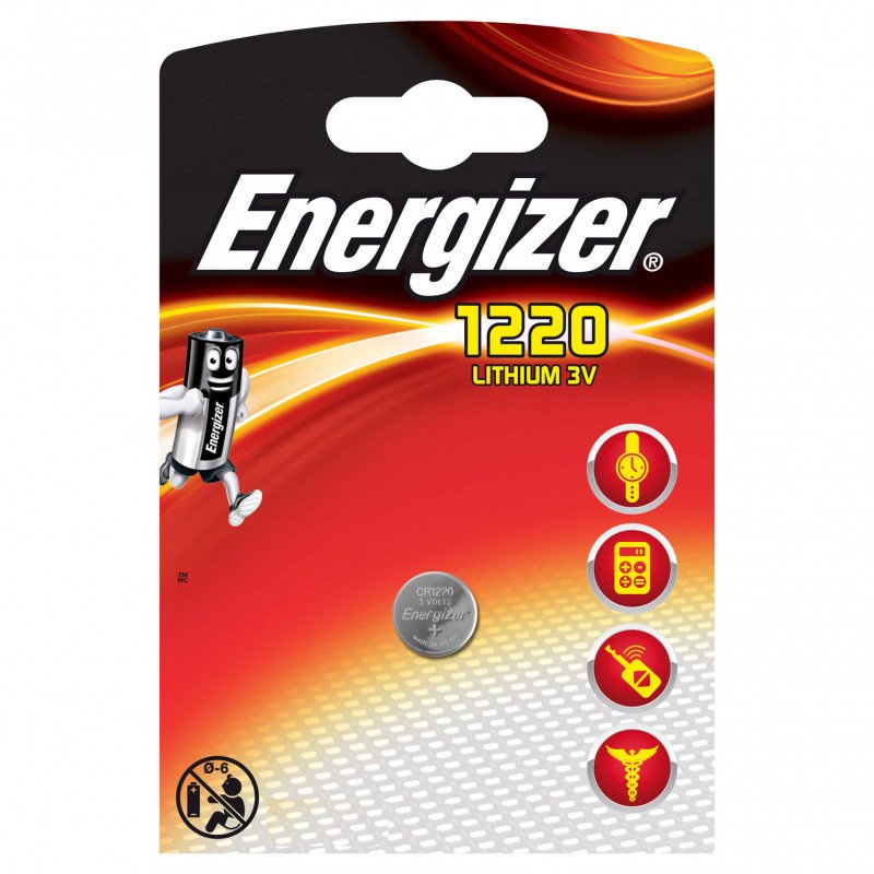 Electrical accessories - Energizer CR1220 litiumbatteri