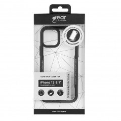 Skal - Gear Ultraslim Mobilskal till iPhone 12 / iPhone 12 Pro med härdat glas