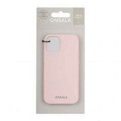 Onsala mobilskal till iPhone 12 Mini i rosa silikon