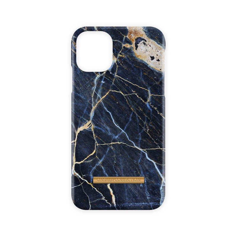 Shells and cases - Onsala mobilskal till iPhone 11 Soft Black Galaxy Marble