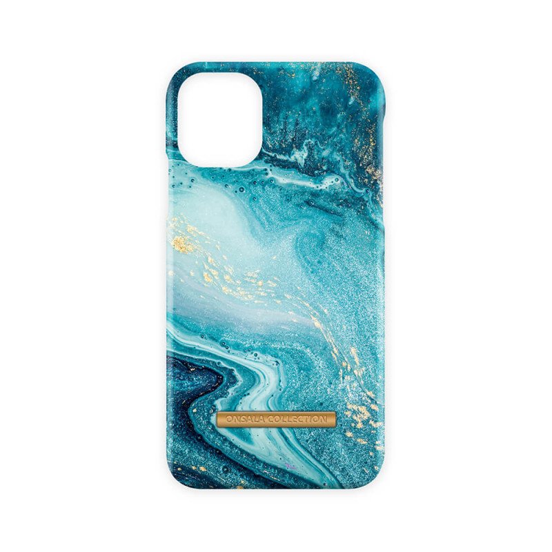 Skal och fodral - Onsala mobilskal till iPhone 11 Soft Blue Sea Marble