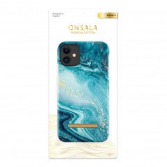 Skaller og hylstre - Onsala mobiletui til iPhone 11 Soft Blue Sea Marble