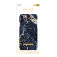 Onsala mobilskal till iPhone 11 Pro Max Soft Black Galaxy Marble