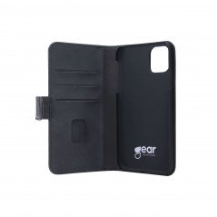 Gear Plånboksfodral med magnet skal 2-i-1 till iPhone 11 Black