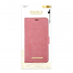 Skal och fodral - Onsala Magnetic Plånboksfodral 2-i-1 till iPhone 11 Dusty Pink