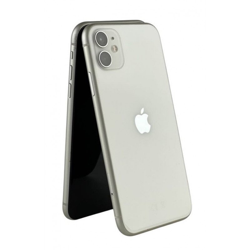 iPhone begagnad - iPhone 11 64GB White med 1 års garanti (beg)