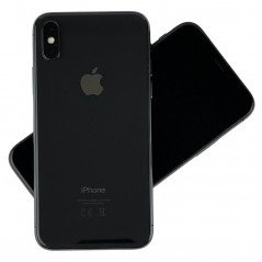 iPhone X 64GB Space Gray med 1 års garanti (beg)