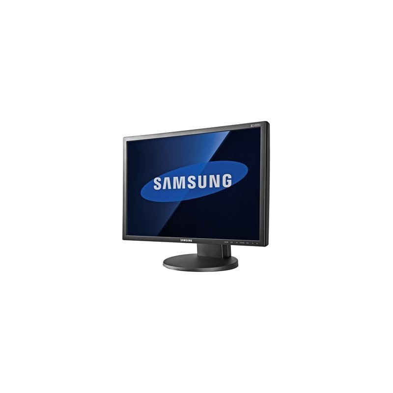 Brugte computerskærme - Samsung 24-tums egonomisk skärm S2443 (beg med små repor skärm) (VMB*)