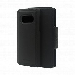 Plånboksfodral med magnetiskt mobilskal till Samsung S10e (Black)