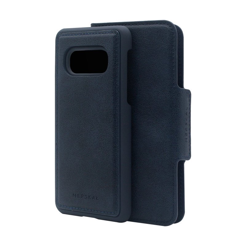 Cases - Etui med magnetisk mobilskal til Samsung S10e (Blue)