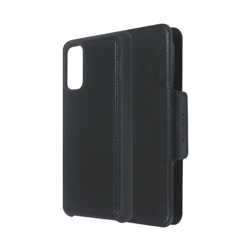 Cases - Plånboksfodral med magnetiskt mobilskal till Samsung S20 (Black)