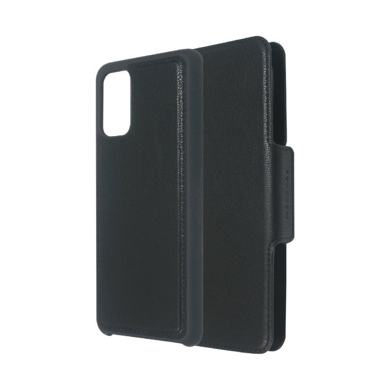 Skal och fodral - Plånboksfodral med magnetiskt mobilskal till Samsung S20 Plus (Black)