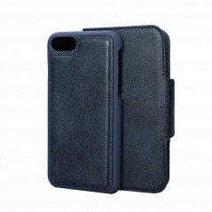 Plånboksfodral med magnetiskt mobilskal till iPhone 7/8 (Blue)