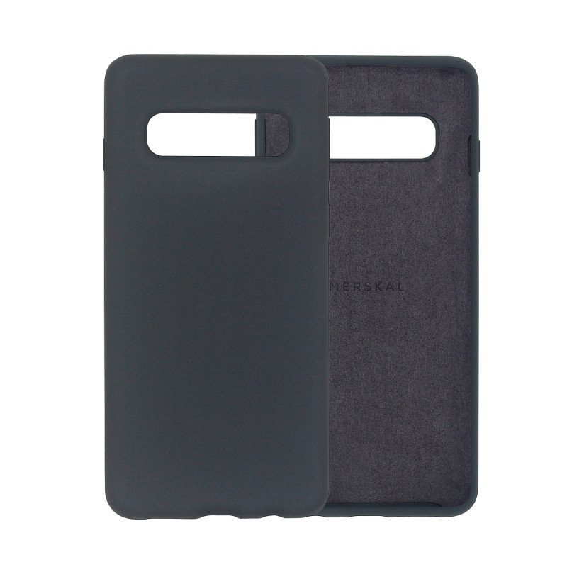 Cases - Merskal premium silikonskal till Samsung Galaxy S10 (Gray)
