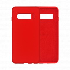 Merskal premium silikoneskal til Samsung Galaxy S10 (Red)