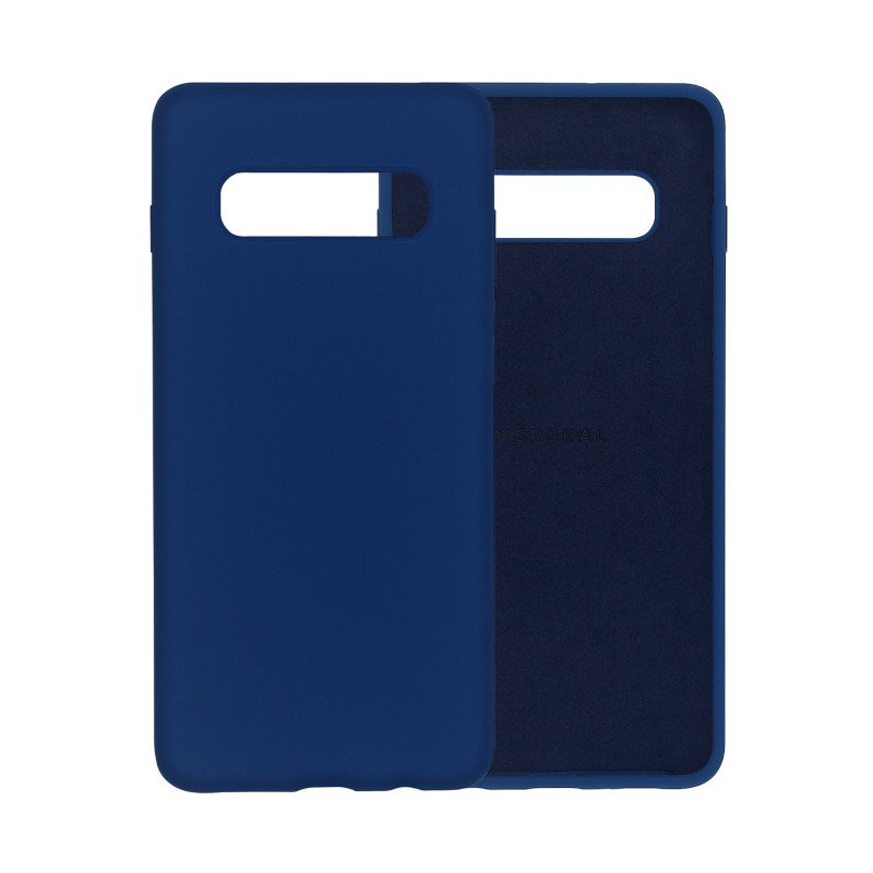 Cases - Merskal premium silikonskal till Samsung Galaxy S10 Plus (Blue)