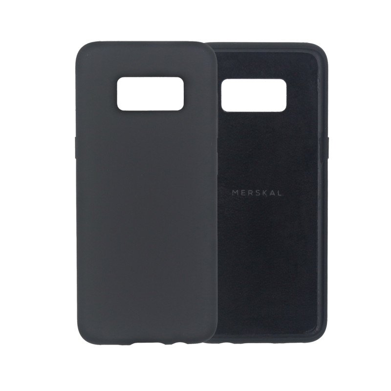 Skal och fodral - Merskal premium silikonskal till Samsung Galaxy S8 (Gray)