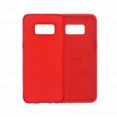 Merskal premium silikonskal till Samsung Galaxy S8 (Red)