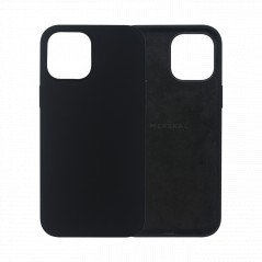 Merskal premium silikonskal till iPhone 12 Mini (Black)